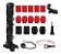 Suporte De Capacete Para Gopro + Kit Adesivo - Imagem 1