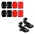 Kit Acessórios Gopro Suportes Adesivos Curvos Retos E Jhook - Imagem 1