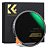 Filtro Black Pro Mist 1/4 77mm Nano-x Nd2 A Nd32 K&F Concept - Imagem 1