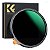 Filtro Black Pro Mist 1/4 82mm Nano-x Nd2 -nd400 K&F Concept - Imagem 1