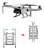 Trem De Pouso Drone Landing Gear Dji Mavic Mini/ Se/mini 2 - Imagem 2