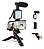 Kit Live Youtuber Vlog Tripé Celular Suporte Led E Microfone - Imagem 6