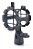 Shock Mount Aranha Para Microfones Shotgun Direcional Boom - Imagem 1