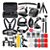 Kit Acessórios Gopro 7 Black Completo Go Pro Hero+ 6 5 3 Way - Imagem 1