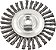 ESCOVA CIRCULAR 4.1/2" X 1/4", M14, TORCIDA, VONDER - Imagem 1