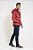 Padding Jacket com capuz - Cor: Vermelho - Imagem 2