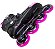 PATINS TRAXART DYNAMIX (ROSE) - 80mm - ABEC-7 - Imagem 4