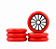 Rodas Hd 125mm 82a Patins E Patinete (kit 6 Unidades) - Imagem 1