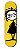 Shape Marfim CHILD 7.9" - Logo Série The Blue - Imagem 1