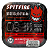 Roda De Skate Spitfire 55mm - Burner White & Blue 99D - Imagem 5