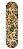 Shape Powerlyte SANTA CRUZ 8.0" - crescente bone Hand - Imagem 2