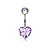 Piercing Umbigo Heart | Aço 316L - Imagem 3