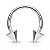 Ferradura Spike | Aço 316L | Piercing de Argola - Imagem 1
