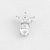 Joia Labret Applepine CZ | Titânio | Piercing de Orelha - Imagem 1