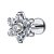 Joia Labret Flor de CZ Mini | Titânio | Piercing de Orelha - Imagem 1