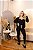 PIJAMA COMPOSÊ CANELADO - PRETO - Imagem 3