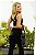 CONJUNTO FITNESS COM CROPED E CALÇA FLARE CINTURA ALTA GABY - PRETO - Imagem 3