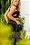 CONJUNTO FITNESS FEMININO TOP CROPPED E LEGGING YASMIN - ROSA - Imagem 9
