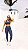 CONJUNTO FITNESS FEMININO TOP NADADOR + LEGGING CANELADA GABI - AZUL - Imagem 3