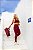 CONJUNTO FITNESS FEMININO TOP NADADOR + LEGGING CANELADA GABI - MARSALA - Imagem 3