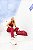CONJUNTO FITNESS FEMININO TOP NADADOR + LEGGING CANELADA GABI - MARSALA - Imagem 2