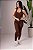 MACACÃO LONGO FITNESS CARLA - TERRACOTA - Imagem 1