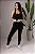 MACACÃO LONGO FITNESS CARLA - PRETO - Imagem 1