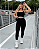 CONJUNTO FITNESS PREMIUM: TOP + LEGGING CÓS ALTO TL PRETO - Imagem 1