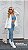 CONJUNTO FITNESS PREMIUM: TOP + LEGGING CÓS ALTO TL AZUL SERENETY - Imagem 5