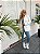 CONJUNTO FITNESS PREMIUM: TOP + LEGGING CÓS ALTO TL AZUL SERENETY - Imagem 2