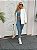 CONJUNTO FITNESS PREMIUM: TOP + LEGGING CÓS ALTO TL AZUL SERENETY - Imagem 9