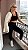 CONJUNTO FITNESS PREMIUM: TOP DECOTE U + LEGGING PRETO - Imagem 1