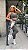CONJUNTO FITNESS PREMIUM: TOP + LEGGING CÓS ALTO TL CINZA - Imagem 2