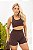 CONJUNTO FITNESS ALICIA NADADOR MARROM - Imagem 1