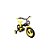 BICICLETA TK3 TRACK MOTO BIKE ARO 12 PRETA AMARELA - Imagem 2