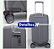 Mala Yins Boomerang Cinza Bordo Swissland com TSA YS21216C - Imagem 4