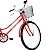 Bicicleta Aro 26 Freio Varão Tropical 529 Monark Vermelho - Imagem 2