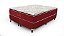 Cama de Casal Box Gold Luxo King de 203x193x64cm Vermelha - SoftFlex - Imagem 1