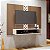 PAINEL HB MOVEIS SUSP FORM 1.2-CASTANHO/OFF WHITE - Imagem 1