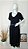 Vestido Gola V Com Abertura Na Lateral - Imagem 15