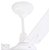 Ventilador de Teto Branco c/ 3 Pás Transparentes Arlux 127v - Imagem 2
