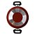 Panela Caçarola Luxury Antiaderrente C/ Tampa N18 Vermelha - Imagem 6