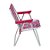 Cadeira Infantil De Praia Em Alumínio Barbie Rosa Bel Fix - Imagem 3