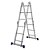 Escada Multifuncional 4x3 12 Degraus Alumínio até 150Kg Mor - Imagem 3