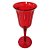 Taça Para Água E Vinho Acrílico Liv 290ml Vermelha Paramount - Imagem 5