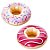 2 Bóias Porta Copo Lata Donuts Infláveis Piscina Bel Lazer - Imagem 1