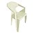 Kit Mesa Quadrada Monobloco Branca Com 4 Cadeiras DIAMOND - Imagem 4