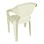 Kit Mesa Quadrada Monobloco Branca Com 4 Cadeiras DIAMOND - Imagem 5