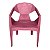Cadeira Poltrona Apoio de Braço Plástica Futurista DIAMOND - Imagem 6