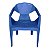Cadeira Poltrona Apoio de Braço Plástica Futurista DIAMOND - Imagem 3